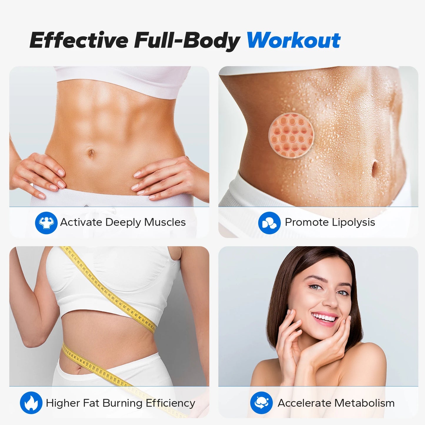 Vibration Plate Exercise Machine Vibration Plate for Lymphatic Drainage Relieve Pain Help Sleep Fat Burning & Weight Loss