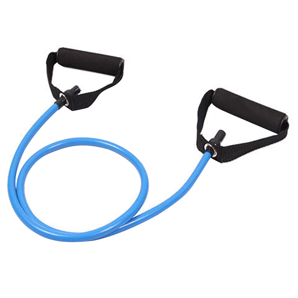 Yoga Pull Rope Resistance Bands with Handles (Stretch Bands for Body Shaping, Muscle Training, and Physical Therapy)