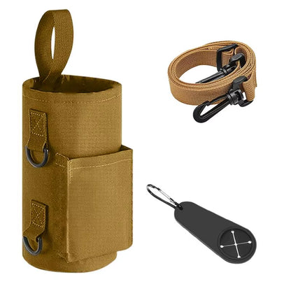 Magnetic Gym Water Bottle + Phone Holder.  