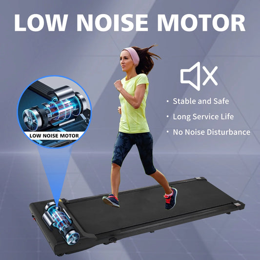 Under Desk Treadmill for Standing Desk or Watching TV (Burn Those Calories!)