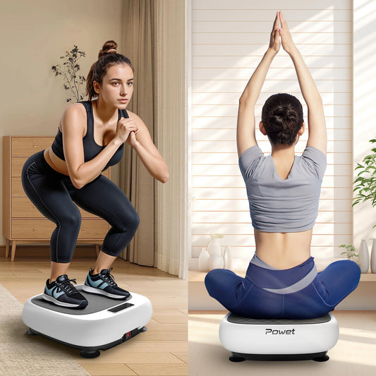 Vibration Plate Exercise Machine for Instant Body Workout.