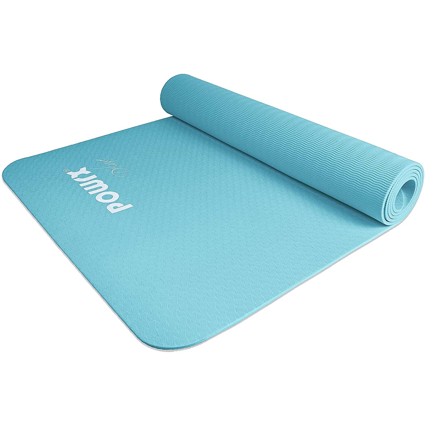Blue Pilates/Yoga Mat (Non-Slip Large Yoga Matt with Bag)