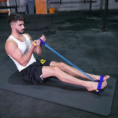 Fitness Pull Rope for Easy Safety Working-Out Ornaments (Works Legs, Arms, and Abs)