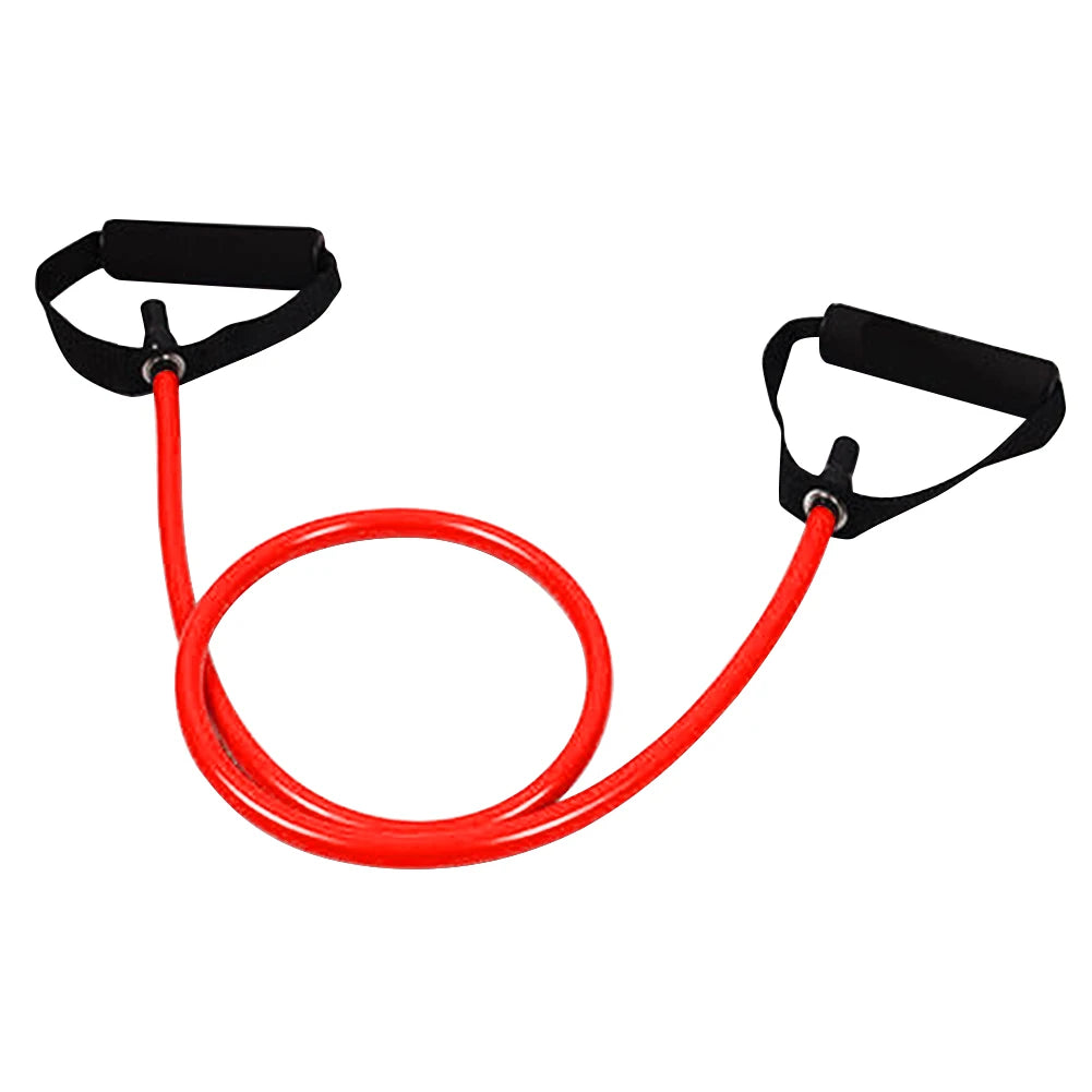 Yoga Pull Rope Resistance Bands with Handles (Stretch Bands for Body Shaping, Muscle Training, and Physical Therapy)
