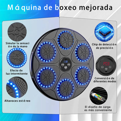 Wall Mounted Musical Boxing Machine w/ Bluetooth