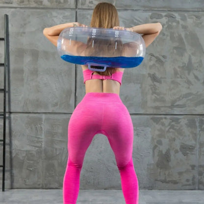 Weight Adjustable Inflatable Water Dumbbell Body Shaping Stability Water Power Bag Fat Loss Load-Bearing