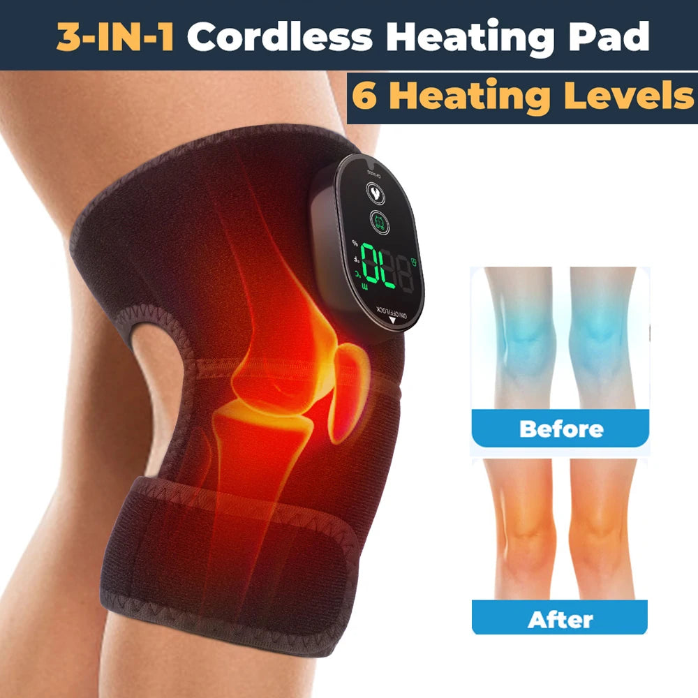 Portable Electric Hot/Cold Therapy Sleeve (Elbow/Knee)