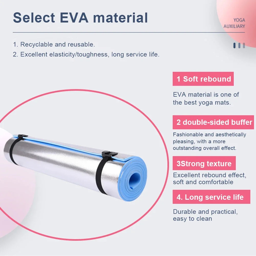 Waterproof Yoga Mat (With Thickened Aluminum Membrane)