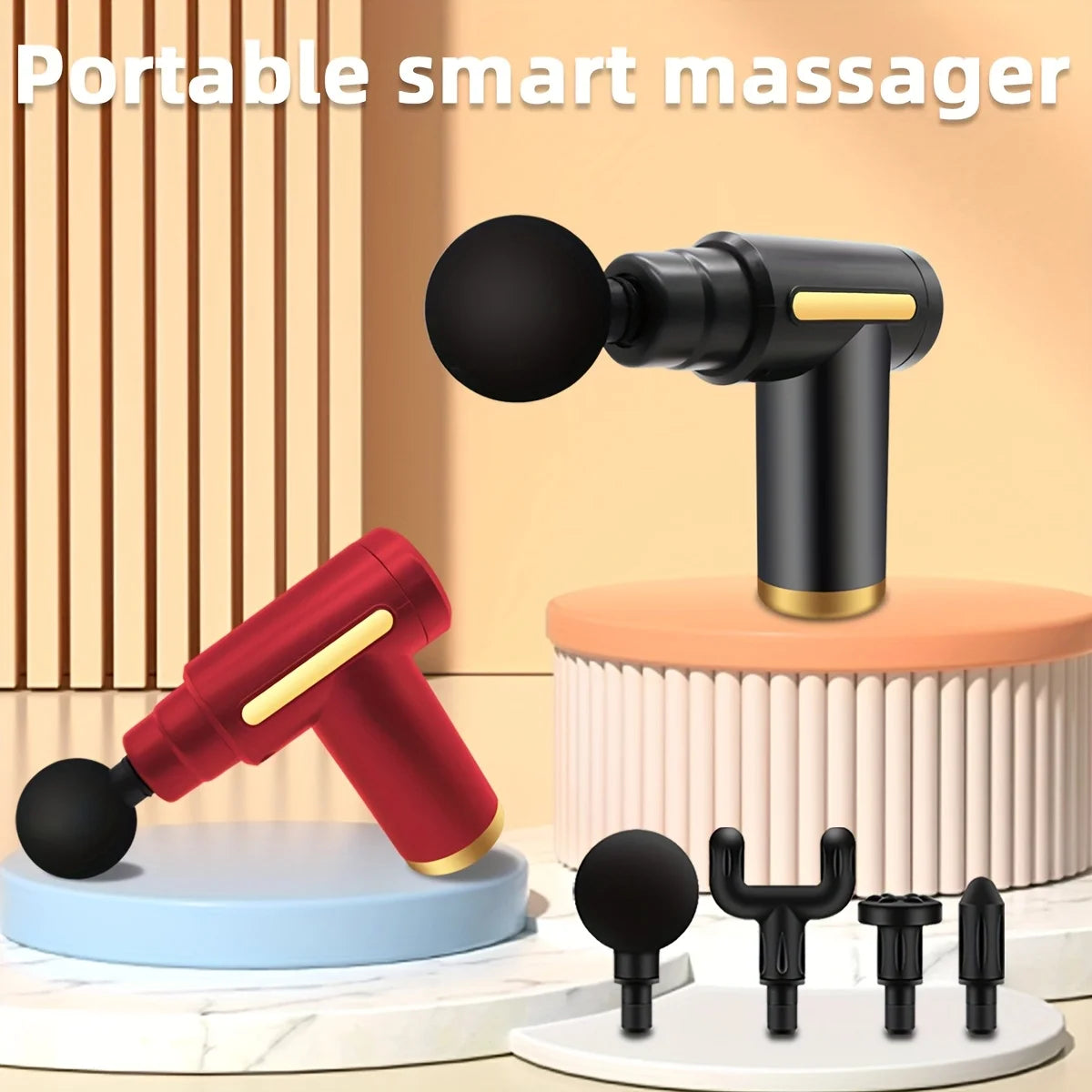 Long Endurance TYPE-C Mouth Electric Fascia Massager with Six Adjustable Levels