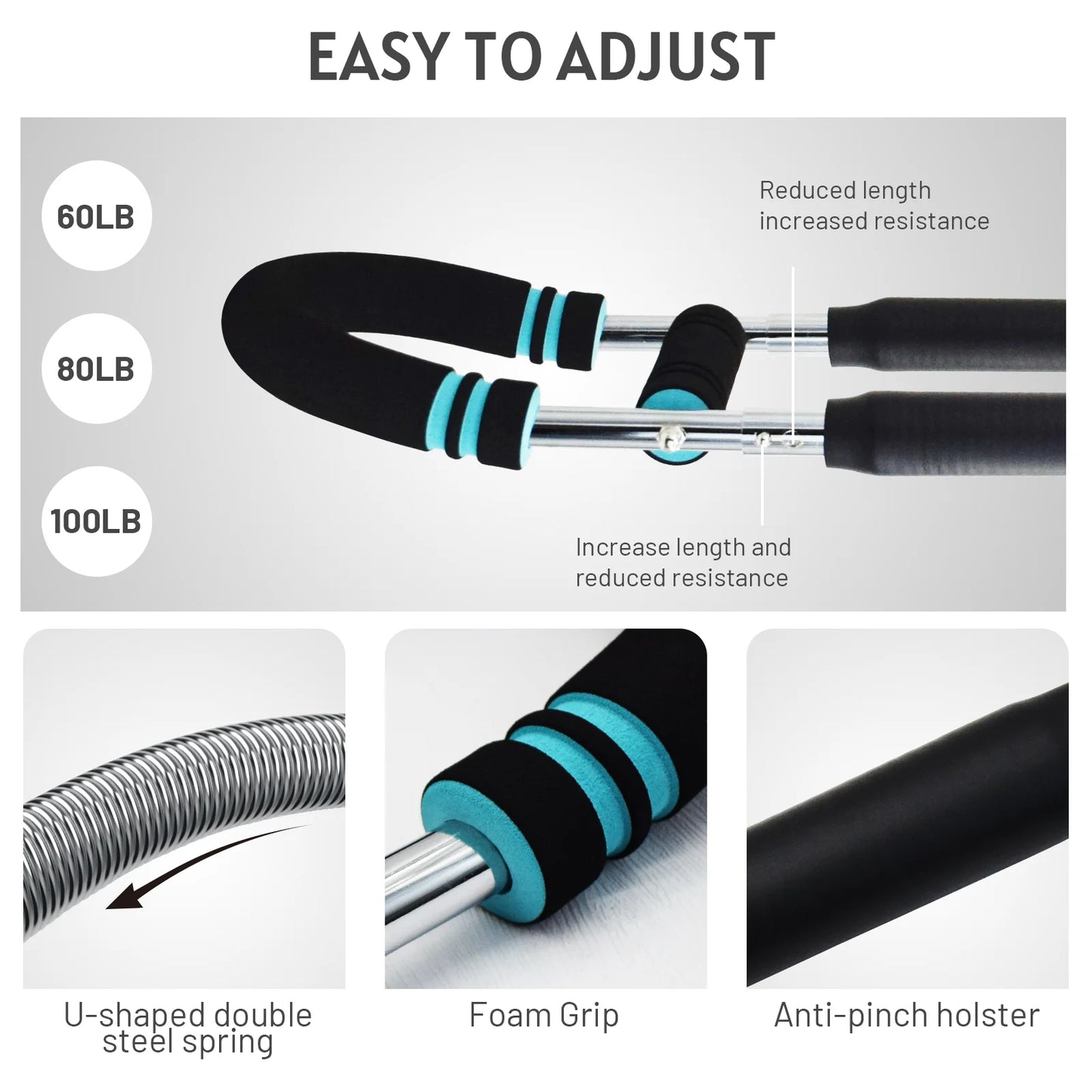 New Twister Arm Trainer Targeting Upper Body, Chest, Core/Abs